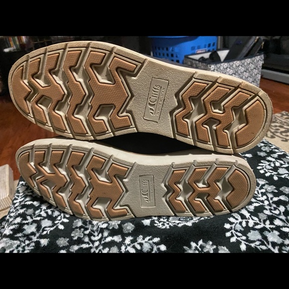 White Mountain Suede Combat Boots - Picture 4 of 5